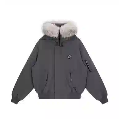 A chock Parker Jacket Grey