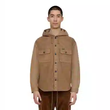 Supreme FW22 Fleece Hooded Denim Shirt