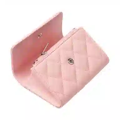 Chanel Card Holder Pink