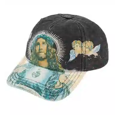 Supreme FW25 Week 11 Jesus 5-Panel Cap