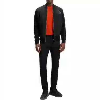 HUGO BOSS x Porsche Badge Zip Jacket Black