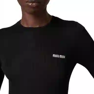 Miu Miu Slim Fit Cashmere Sweater