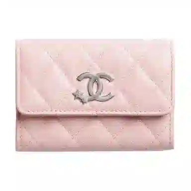 Chanel Card Holder Pink