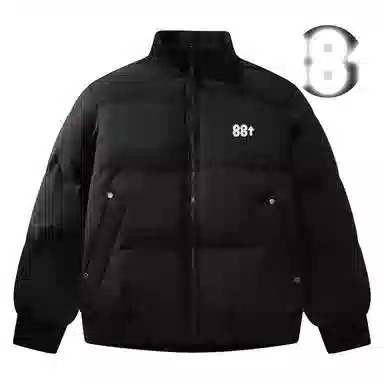 88rising Basic 3M Reflective Logo Puffer Jacket