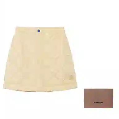 Burberry Quilted Skirt