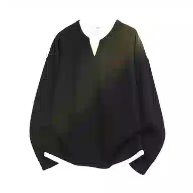 WARNING LIGHT Long Sleeve T-Shirt Black