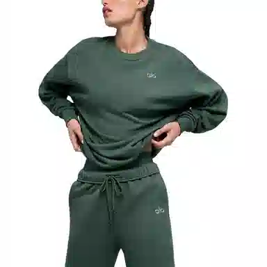 Alo Yoga Accolade Crew Neck Pullover