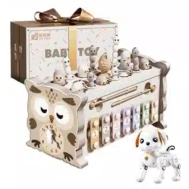 贝杰斯 六面体多功能益智百宝箱 早教教具