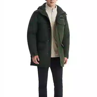 Columbia Omni-Heat Hooded Down Jacket