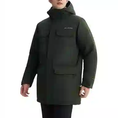 Columbia Omni-Heat Hooded Down Jacket