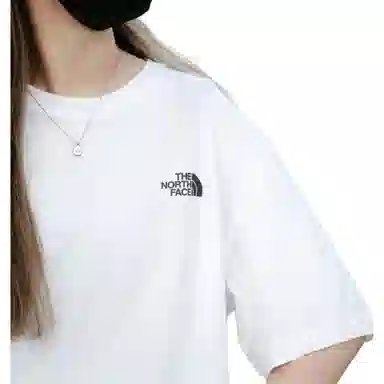 The North Face Logo Print T-Shirt White