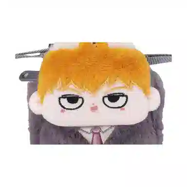 抱竹 小羊古力灵能百分百 灵幻新隆可爱 涤纶（聚酯纤维） 耳机包 男女同款情侣款 多色