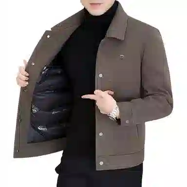 Pierre Cardin Down Jacket Khaki