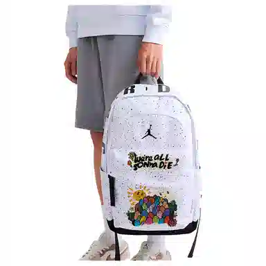 Jordan Backpack White
