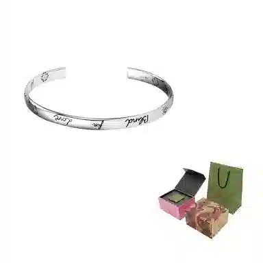 Gucci Blind For Love Silver Bracelet