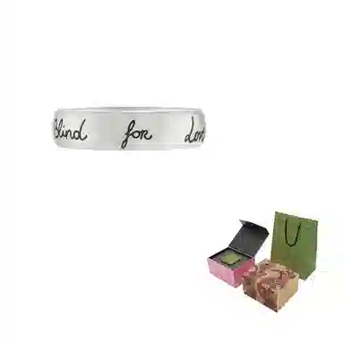 Gucci Blind For Love Silver Ring