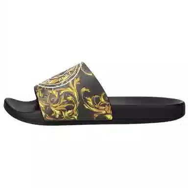 Versace Jeans Couture Slides Black