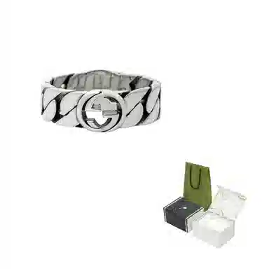 Gucci Interlocking G Wide Ring