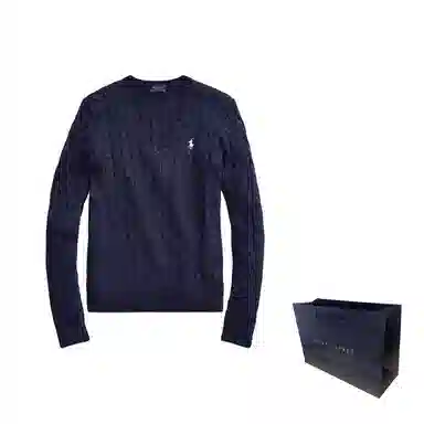 Polo Ralph Lauren V-Neck Navy Sweater