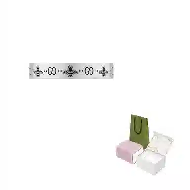 GUCCI GG Marmont Silver Ring