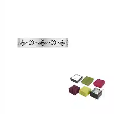 GUCCI GG Marmont Silver Ring