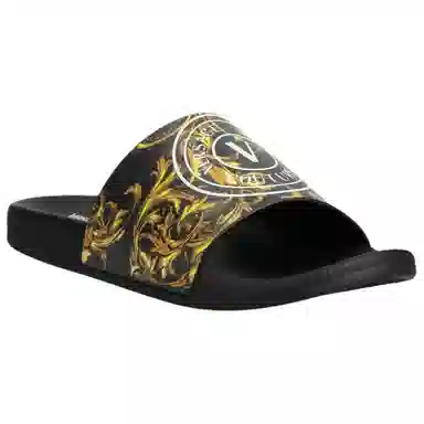 Versace Jeans Couture Slides Black