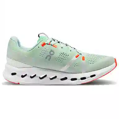 On Cloudsurfer Green White