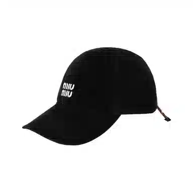 Miu Miu Logo Cotton Cap