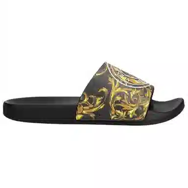 Versace Jeans Couture Slides Black
