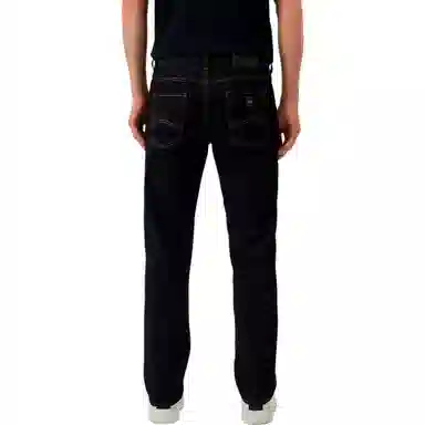 Armani Exchange Slim Fit Zip Denim Indigo