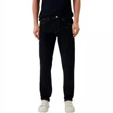Armani Exchange Slim Fit Zip Denim Indigo
