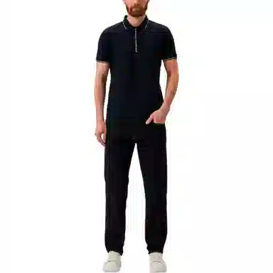 Armani Exchange Slim Fit Zip Denim Indigo