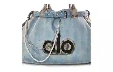 alo yoga TCO Galaxy Denim Tote Bag