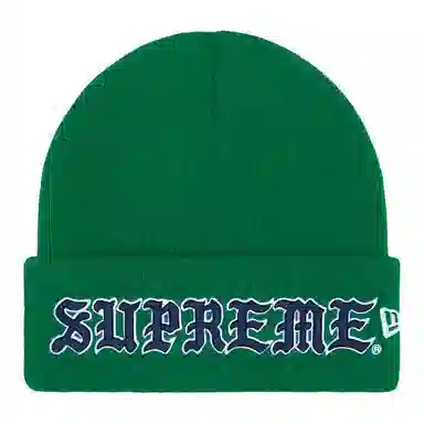 SupremexNew Era FW25 Week 7 Old English Beanie