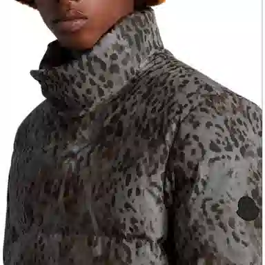 Moncler FW22 Reversible Down Jacket Brown Grey