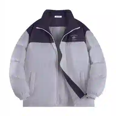 JEANSWEST Patchwork Puffer Jacket