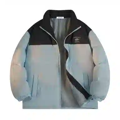 JEANSWEST Patchwork Puffer Jacket