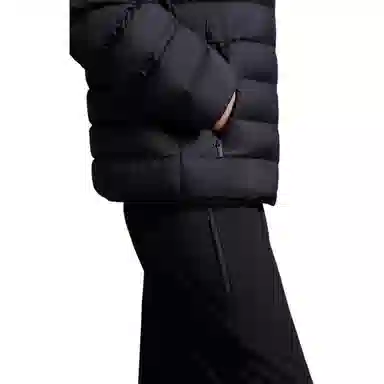 Moncler Arroux Short Down Jacket Black