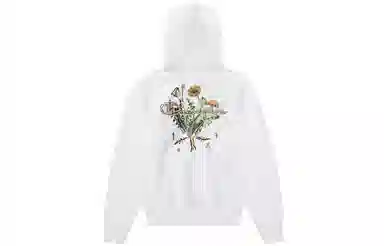 Champion US Life Logo Zip Floral Sweatshirt