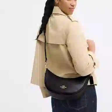 COACH Aria 26 Large Crossbody Bag Black