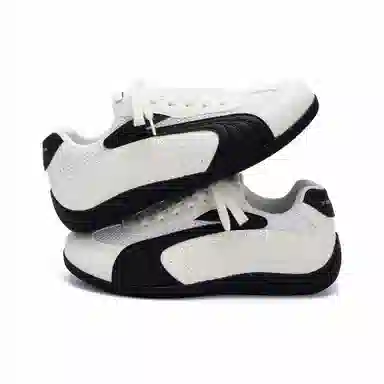 T628 Synthetic Leather Low Casual Sneakers