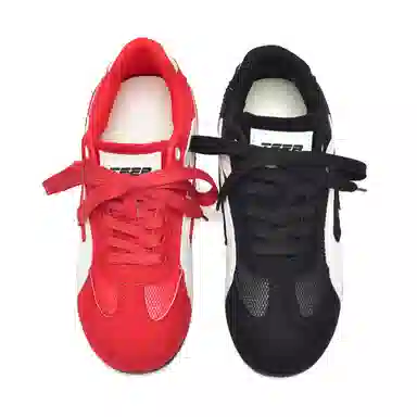 T628 Synthetic Leather Low Casual Sneakers