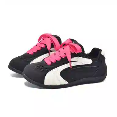 T628 Synthetic Leather Low Casual Sneakers