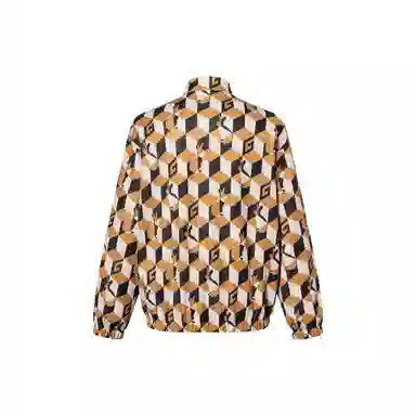 Gucci SS23 Diamond Print Jacket Yellow