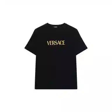 Versace SS24 Logo Embroidery T-Shirt