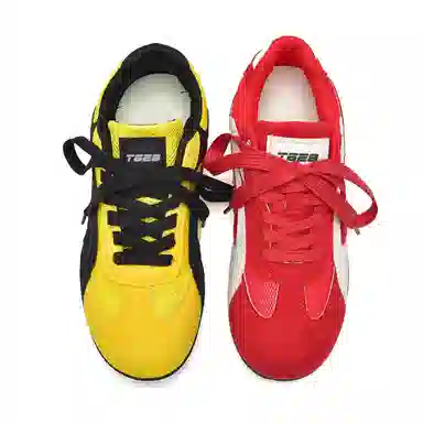 T628 Synthetic Leather Low Casual Sneakers