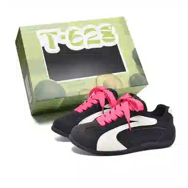 T628 Synthetic Leather Low Casual Sneakers