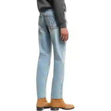 Louis Vuitton SS25 Embroidered Logo Jeans Blue