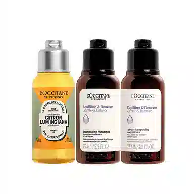 欧舒丹 沐浴啫喱洗护体验装 保湿补水 星品留香