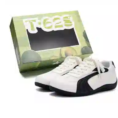 T628 Synthetic Leather Low Casual Sneakers